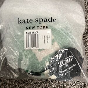 Kate Spade Green and White M&M bag